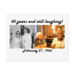 Duran 50th shirt light postcards