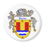 Duran Coat of Arms/Family Crest (Mantled) magnets