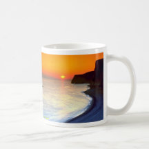 Durdle Door, sunset, Dorset, England Mug