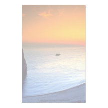 Durdle Door, sunset, Dorset, England Personalized Stationery