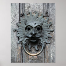 Durham Cathedral Sanctuary Knocker Print