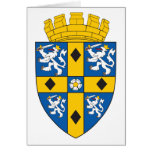 Durham Coat of Arms Greeting Card