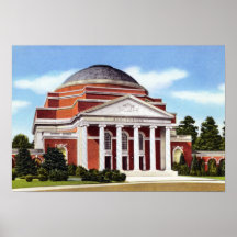 Durham North Carolina Duke Univ. Baldwin Auditoriu Print