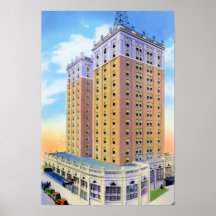Durham North Carolina Washington Duke Hotel Posters