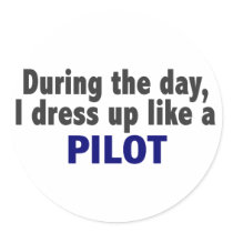 During The Day I Dress Up Like A Pilot