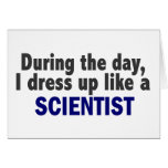 During The Day I Dress Up Like A Scientist cards
