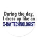 During The Day I Dress Up Like X-Ray Technologist stickers
