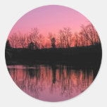 Dusk at Chambers Grove Sticker