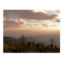 Dusk at Clingman's Dome Post Card