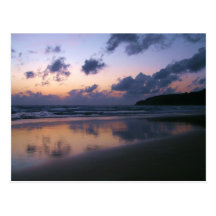 Dusk At Karon Beach Postcards