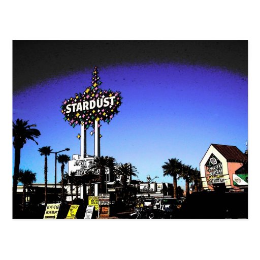Dusk at the Stardust Postcard