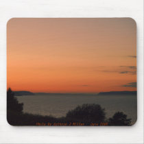 Dusk On Puget Sound Mouse Pads
