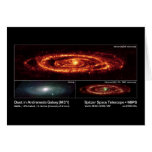 Dust in Andromeda Galaxy (M31) – Spitzer Space Tel cards