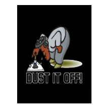 Dust It Off Post Card