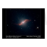 Dusty Elliptical Galaxy Centarus A – Spitzer Space cards