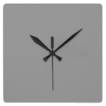 Dusty Grey Wall Clock