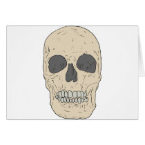 dusty skull greeting cards