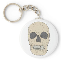 dusty skull key chains