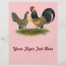 Dutch Bantam:  Blue Quail Personalised Flyer