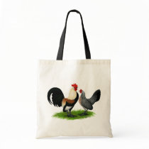 Dutch Bantams:  Cream Light Brown Tote Bag