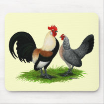 Dutch Bantams:  Cream Light Brown Mousepad