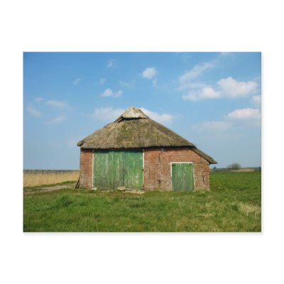 Dutch barn in Friesland, The Netherlands (Holland) Postcards by hollandshop