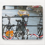 Dutch Bike & Boat Holland Text Mousepad