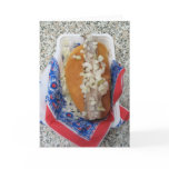 Dutch Broodje Herring With Onions Note Card