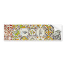 Dutch Ceramic Tiles Bumper Stickers