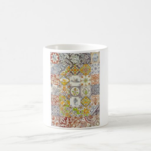 Dutch Ceramic Tiles Coffee Mug