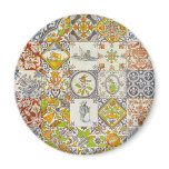 Dutch Ceramic Tiles Refrigerator Magnet