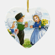Dutch Children Christmas Tree Ornament