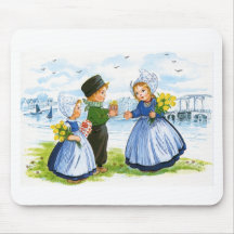 Dutch Children Mouse Pads