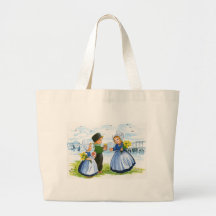 Dutch Children Tote Bag