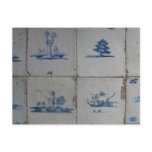 Dutch Delft Blue Tiles PostCard