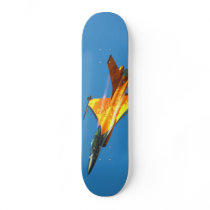 Dutch F-16 Fighting Falcon Jet Aeroplane Custom Skateboard