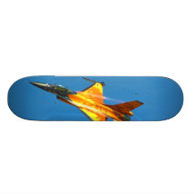Dutch F-16 Fighting Falcon Jet Aeroplane Custom Skateboard