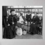 Dutch Family at Ellis Island, early 1900s posters