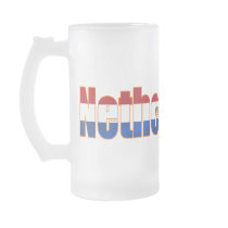 Dutch flag of the Netherlands Logo Tees & Gifts Mug