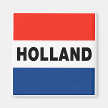 Dutch Flag Refrigerator Magnets