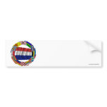 Dutch Flags Ring bumper stickers