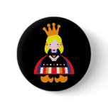 Dutch girl on Queen's Day buttons