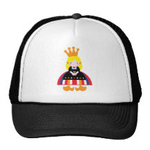 Dutch girl on Queen's Day Mesh Hats