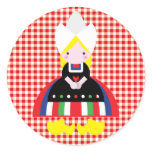 Dutch girl stickers