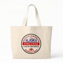 Dutch Harbour Alaskan King Crab Crew Member Canvas Bag
