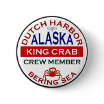 Dutch Harbour Alaskan King Crab Crew Member Pins