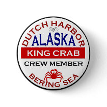 Dutch Harbour Alaskan King Crab Crew Member Pins