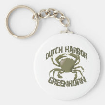 Dutch Harbour Greenhorn Key Chain