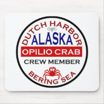 Dutch Harbour Opilio Crab Crew Member Mouse Pad
