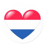 Dutch heart sticker - Nederlandse hart